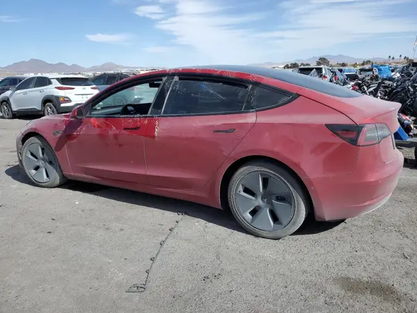 5YJ3E1EA8NF191293 2022 TESLA MODEL 3 - Image 2