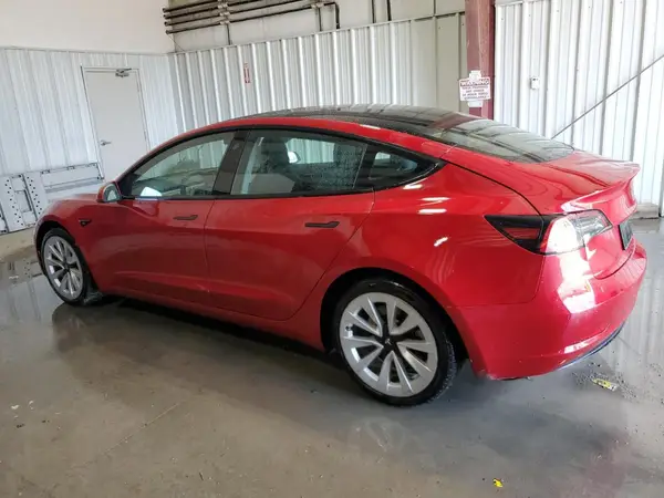 5YJ3E1EA8NF286520 2022 TESLA MODEL 3 - Image 2