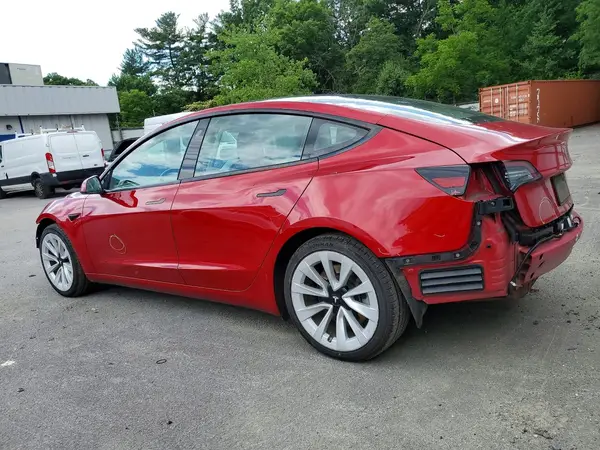5YJ3E1EA8NF287912 2022 TESLA MODEL 3 - Image 2
