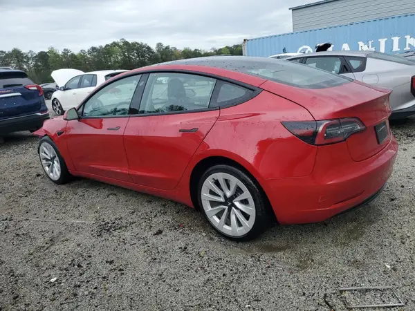 5YJ3E1EA8NF288753 2022 TESLA MODEL 3 - Image 2