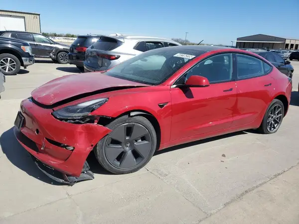 5YJ3E1EA8NF290504 2022 TESLA MODEL 3 - Image 1