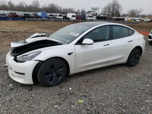5YJ3E1EA8NF315112 2022 TESLA MODEL 3 - Image 1