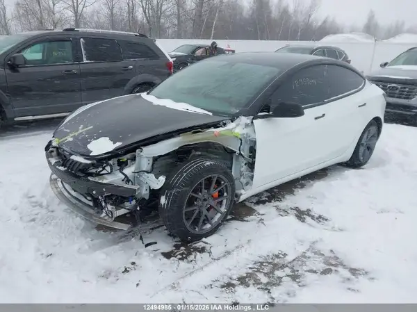 5YJ3E1EA8NF320245 2022 TESLA MODEL 3 - Image 2