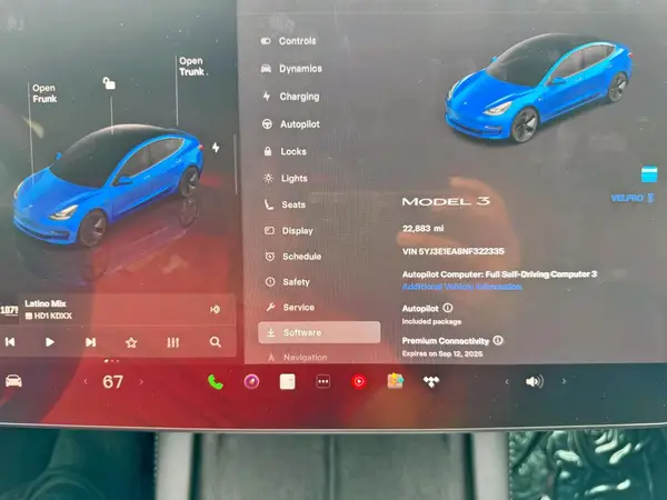 5YJ3E1EA8NF322335 2022 TESLA MODEL 3 - Image 8