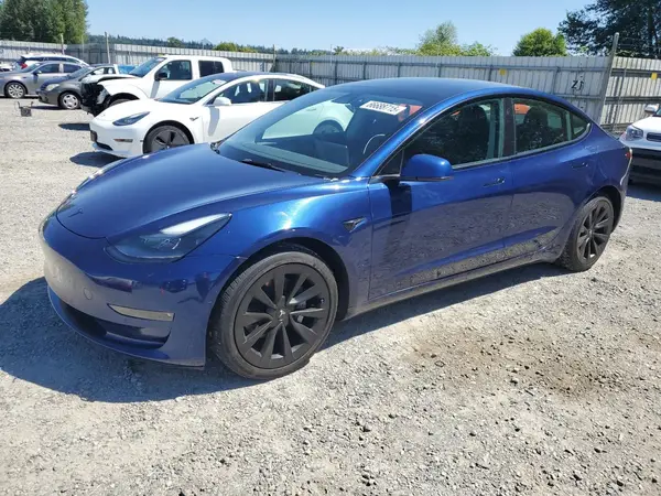 5YJ3E1EA8NF368666 2022 TESLA MODEL 3