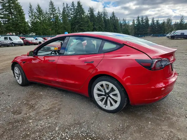 5YJ3E1EA8NF369820 2022 TESLA MODEL 3 - Image 2