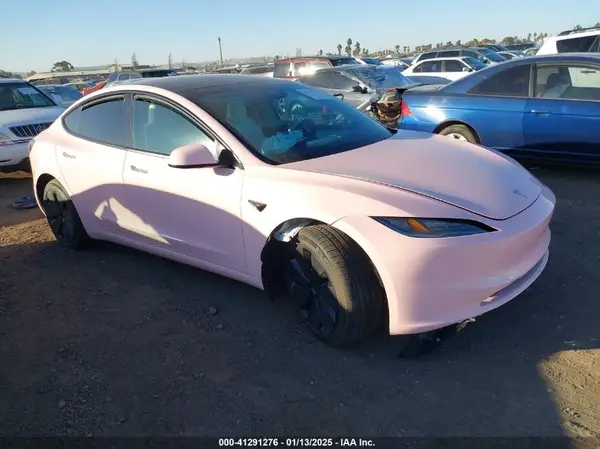 5YJ3E1EA8SF896087 2025 TESLA MODEL 3 - Image 1