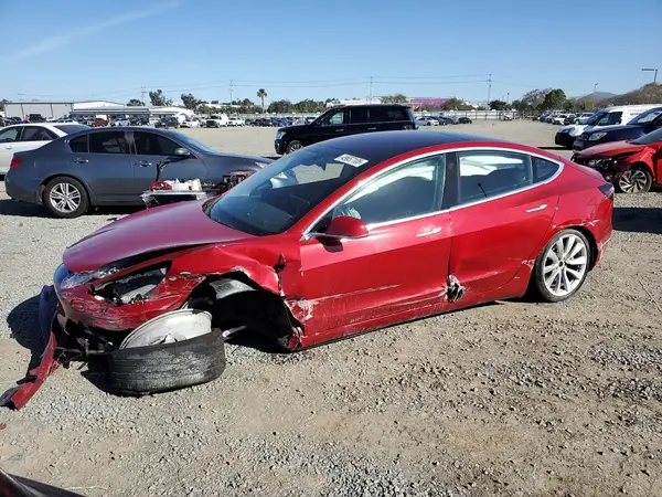 5YJ3E1EA9JF037704 2018 TESLA MODEL 3 - Image 1
