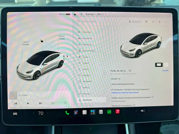 5YJ3E1EA9LF613004 2020 TESLA MODEL 3 - Image 8
