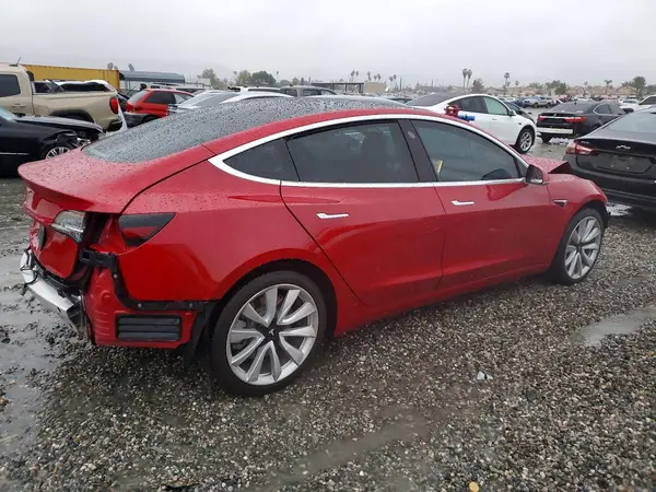 2020 TESLA MODEL 3 COPART lot 77423845 auction photo 3