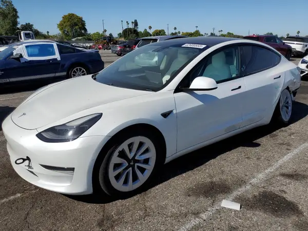 5YJ3E1EA9MF032118 2021 TESLA MODEL 3 - Image 1