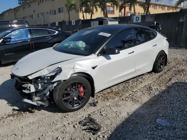5YJ3E1EA9MF052708 2021 TESLA MODEL 3 - Image 1