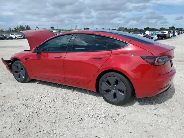 5YJ3E1EA9MF086700 2021 TESLA MODEL 3 - Image 2