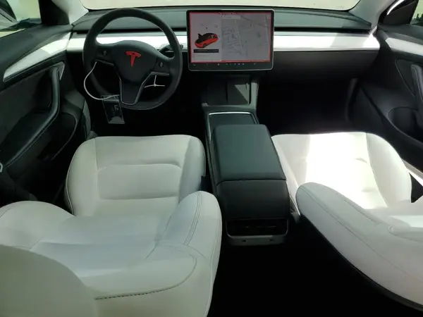 5YJ3E1EA9MF091525 2021 TESLA MODEL 3 - Image 8