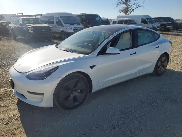 5YJ3E1EA9MF098734 2021 TESLA MODEL 3 - Image 1