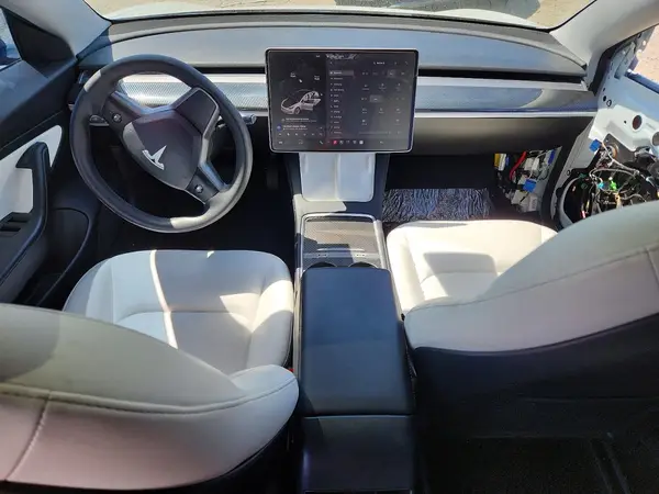 5YJ3E1EA9MF921548 2021 TESLA MODEL 3 - Image 8