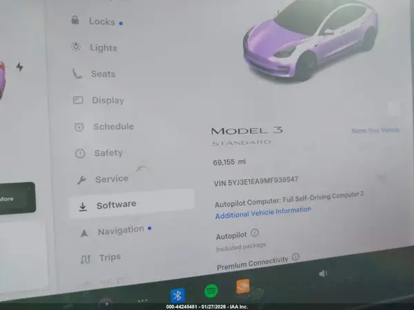 5YJ3E1EA9MF939547 2021 TESLA MODEL 3 - Image 6