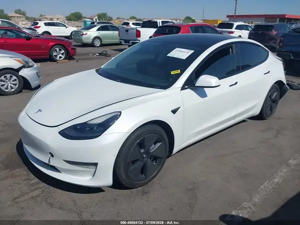 5YJ3E1EA9MF941492 2021 TESLA MODEL 3 - Image 2