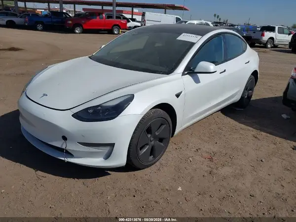 5YJ3E1EA9MF994855 2021 TESLA MODEL 3 - Image 2