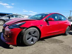 5YJ3E1EA9NF160991 2022 TESLA MODEL 3