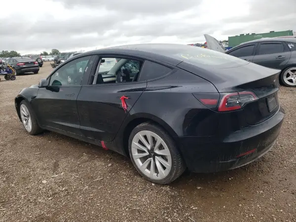 5YJ3E1EA9NF187088 2022 TESLA MODEL 3 - Image 2