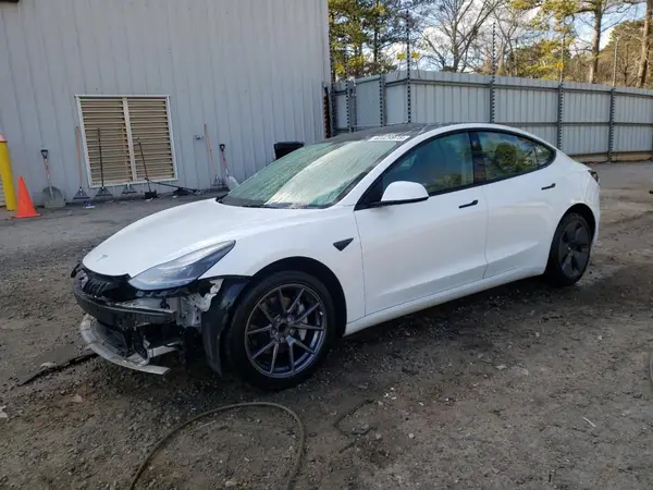 5YJ3E1EA9NF191254 2022 TESLA MODEL 3 - Image 1