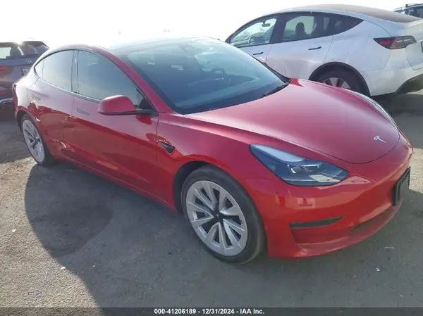 5YJ3E1EA9NF232921 2022 TESLA MODEL 3 - Image 1