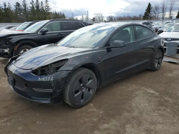 5YJ3E1EA9NF258256 2022 TESLA MODEL 3 - Image 1