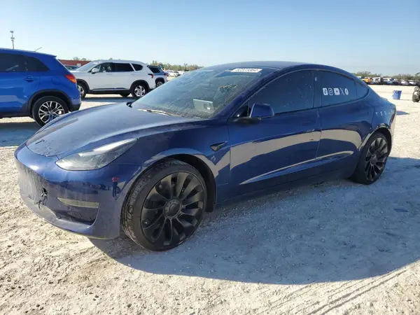 5YJ3E1EA9NF286493 2022 TESLA MODEL 3 - Image 1