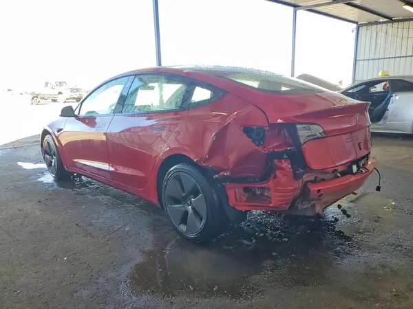 5YJ3E1EA9NF288048 2022 TESLA MODEL 3 - Image 2