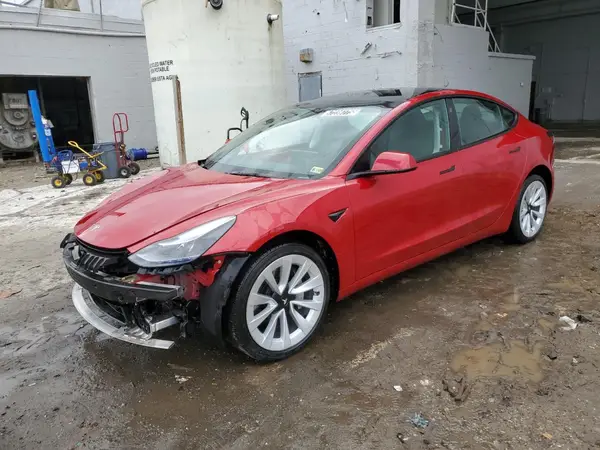 5YJ3E1EA9NF291189 2022 TESLA MODEL 3 - Image 1