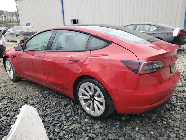 5YJ3E1EA9NF304846 2022 TESLA MODEL 3 - Image 2
