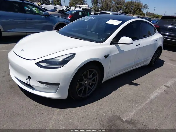 5YJ3E1EA9NF309299 2022 TESLA MODEL 3 - Image 2