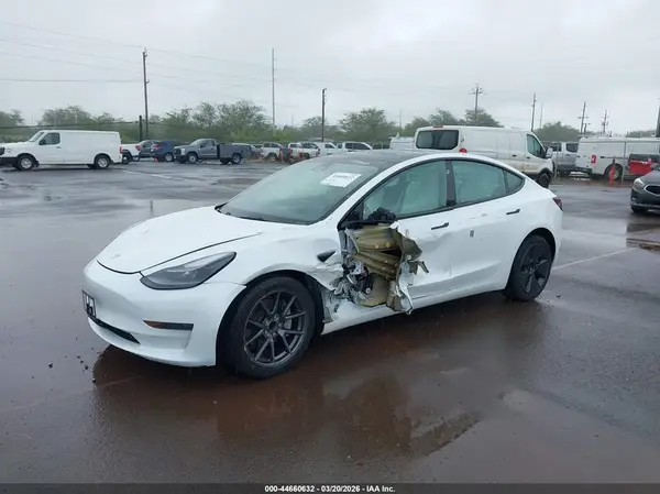 5YJ3E1EA9NF350418 2022 TESLA MODEL 3 - Image 2
