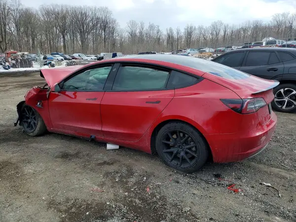 5YJ3E1EA9NF370359 2022 TESLA MODEL 3 - Image 2