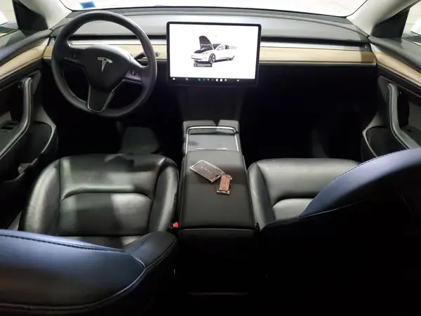 5YJ3E1EA9NF370748 2022 TESLA MODEL 3 - Image 8