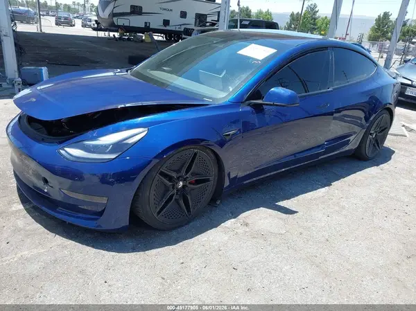 5YJ3E1EA9NF373729 2022 TESLA MODEL 3 - Image 2