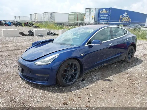 5YJ3E1EAXJF022841 2018 TESLA MODEL 3 - Image 2