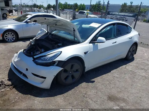 5YJ3E1EAXMF861442 2021 TESLA MODEL 3 - Image 2