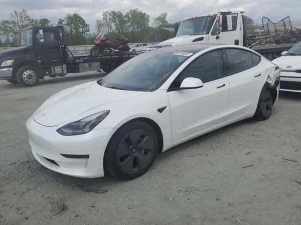 5YJ3E1EAXMF973450 2021 TESLA MODEL 3 - Image 1