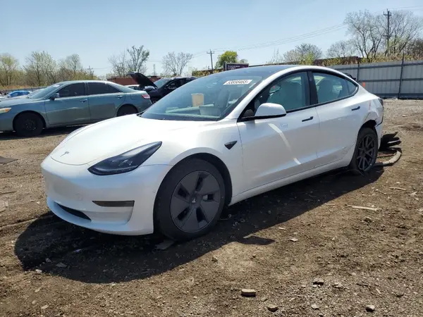 5YJ3E1EAXMF977983 2021 TESLA MODEL 3 - Image 1
