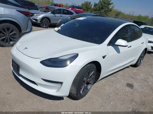 5YJ3E1EAXNF117566 2022 TESLA MODEL 3 - Image 2