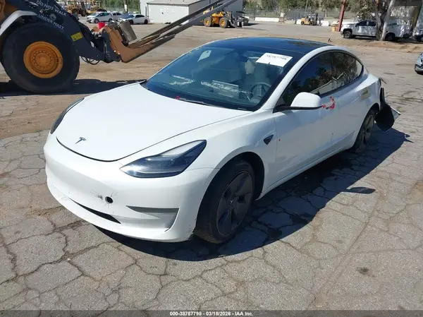 5YJ3E1EAXNF148736 2022 TESLA MODEL 3 - Image 2