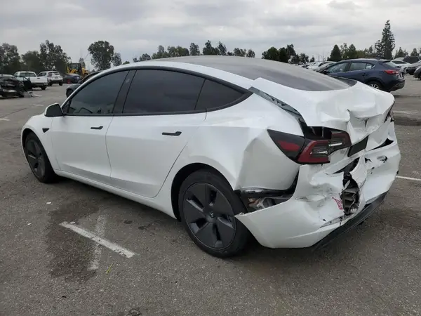 5YJ3E1EAXNF153340 2022 TESLA MODEL 3 - Image 2
