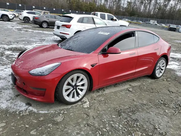 5YJ3E1EAXNF184894 2022 TESLA MODEL 3 - Image 1