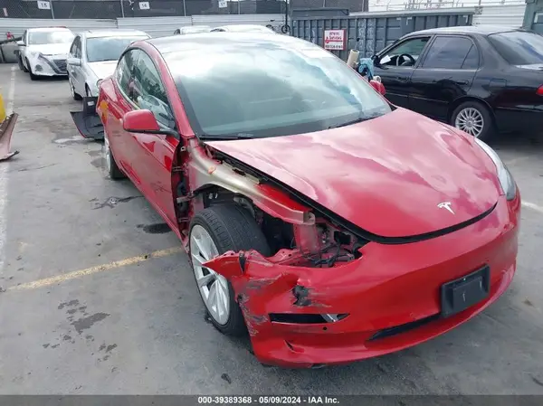 5YJ3E1EAXNF190145 2022 TESLA MODEL 3 - Image 1