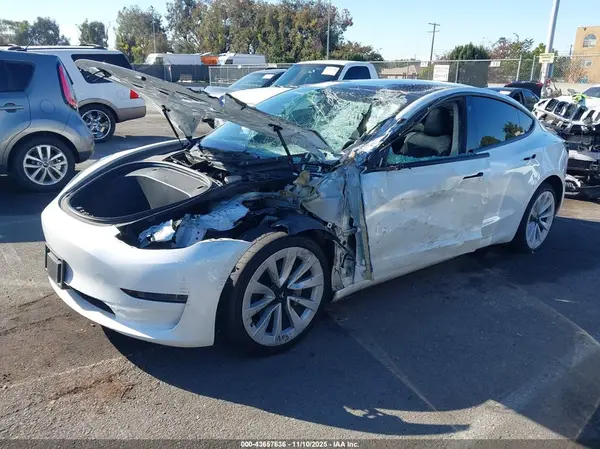 5YJ3E1EAXNF191151 2022 TESLA MODEL 3 - Image 2