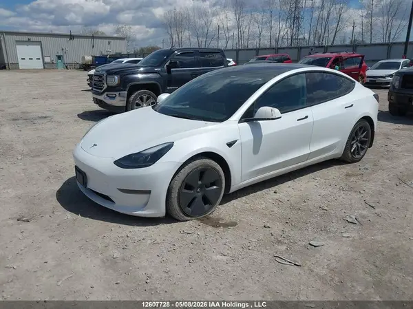 5YJ3E1EAXNF194714 2022 TESLA MODEL 3 - Image 2