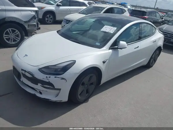 5YJ3E1EAXNF347818 2022 TESLA MODEL 3 - Image 2
