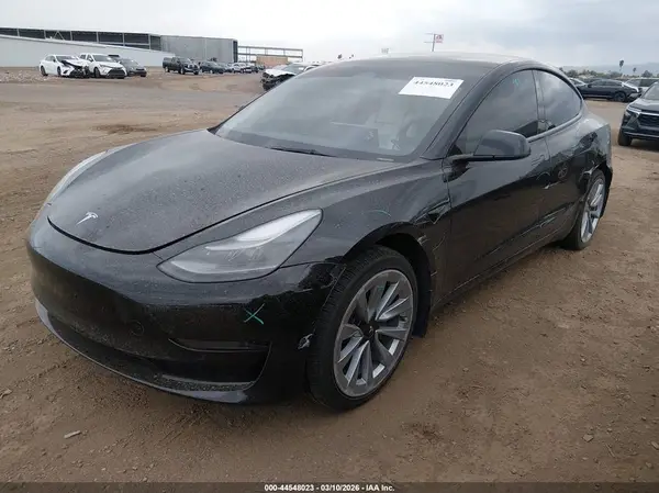 5YJ3E1EAXNF370256 2022 TESLA MODEL 3 - Image 2